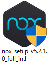 NoxPlayer5 セットアップアイコン